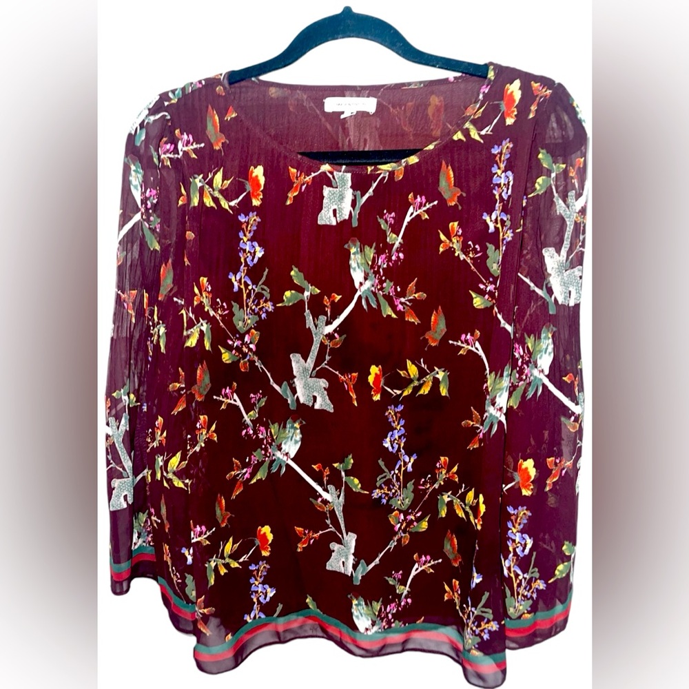 Long sleeve blouse